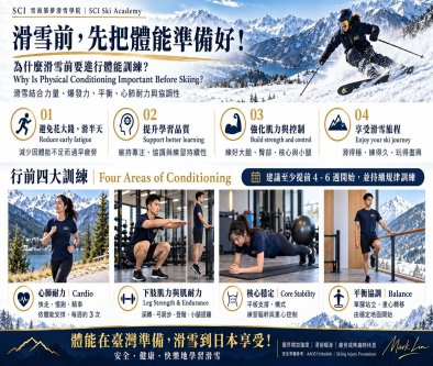 滑雪前為什麼要進行體能訓練？