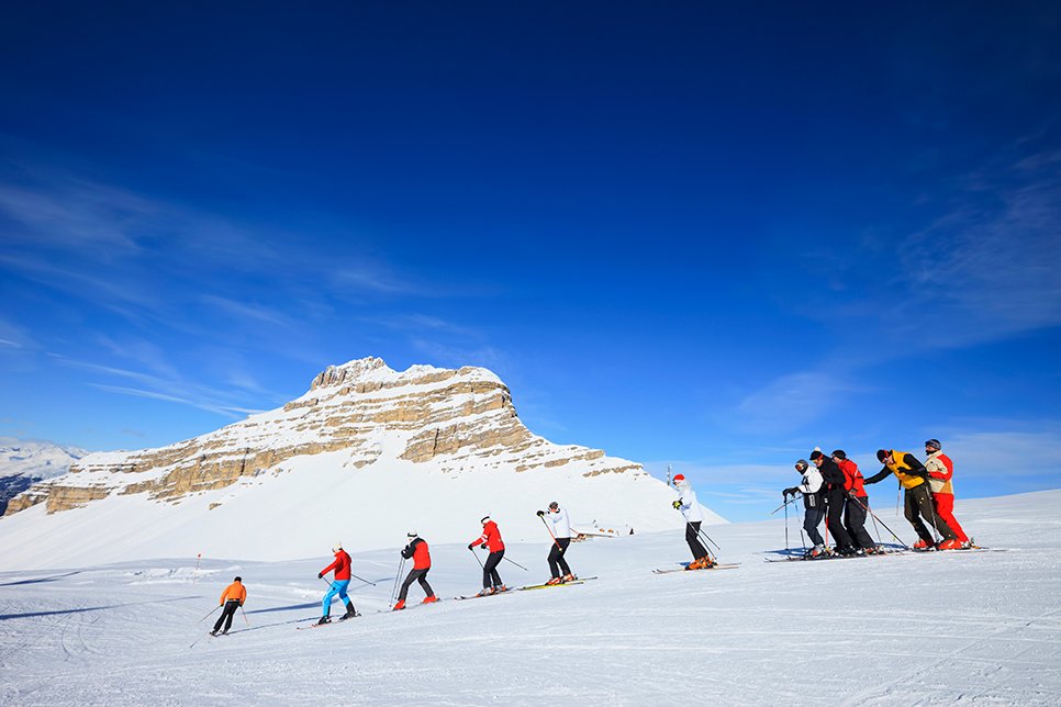 團體滑雪課程